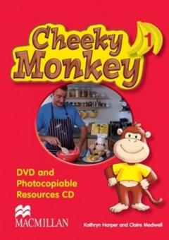 Coperta cărții Cheeky Monkey 1 DVD / Photocopiable CD