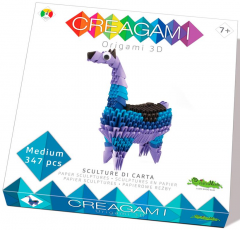Set creativ Origami 3D, Creagami - Lama, 346 piese