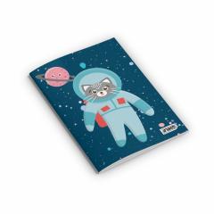 Caiet - Classic - Pisica astronaut, A5, TIP I, 24 file