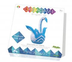 Joc creativ - Creagami - Lebada, 496 piese