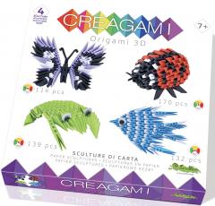 Set creativ - Creagami - Setul incepatorilor, 4 modele
