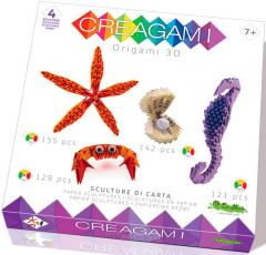 Set creativ - Creagami - Animale marine, 4 modele