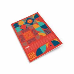 Caiet - Classic - Rosu, A4, dictando, 80 file