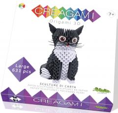 Set creativ - Creagami - Pisica, 631 piese