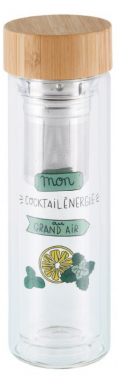 Sticla cu infuzor - Rize Cocktail d'Energie