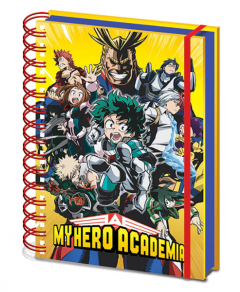 Carnet - My Hero Academia - Radial Character Burst A5