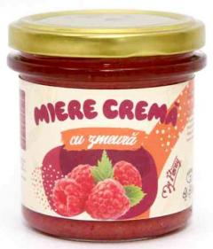 Miere crema cu zmeura, 200g