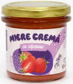 Miere crema cu capsuni, 200g