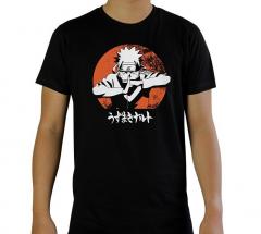 Tricou S - Men - Naruto Shippuden - Black