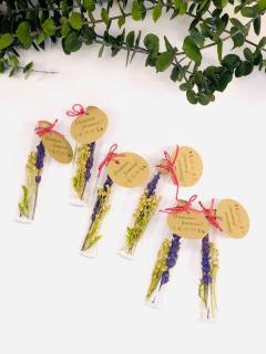 Martisor - Sticluta H8 Pluta Plante Prezervate - Lavanda