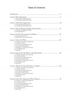 Elementary Korean Workbook