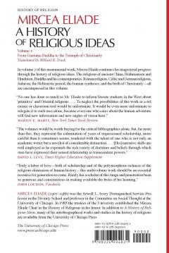 History of Religious Ideas, Vol. 2: From Gautama Buddha to the Triumph of Christianity