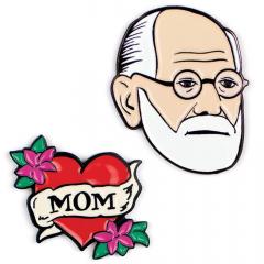 Set insigne - Freud and Mom