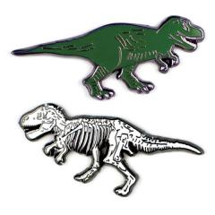 Set insigne - T. Rex and Fossil
