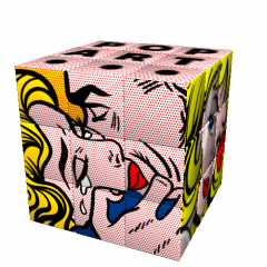 Cub Rubik - Design - Fun: Pop Art Red Spot