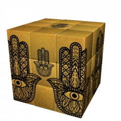 Cub Rubik - Iconic - Hamsa Gold Effect