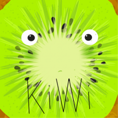 Cub Rubik - Design - Kids: Muzzles Green Veggies & Fruits