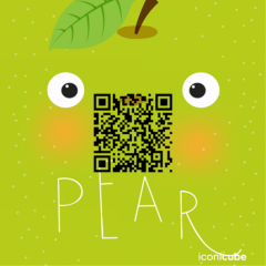 Cub Rubik - Design - Kids: Muzzles Green Veggies & Fruits