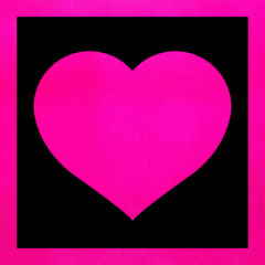 Cub Rubik - Iconic - Memo: Love Neon Pink