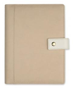 Agenda - Organizer A5 - Hartie liniata - Latte Beige