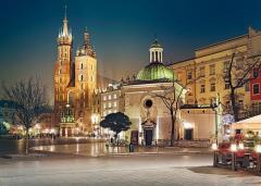 Puzzle 1000 piese - Market Square in Cracow