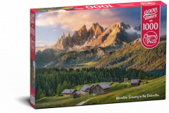 Puzzle 1000 piese - Mountain Scenery in the Dolomites