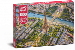 Puzzle 1000 piese - View Over Paris Eiffel Tower