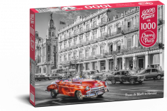 Puzzle 1000 piese - Paseo de Marti in Havana