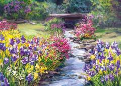Puzzle 1000 piese - Fiesta Garden