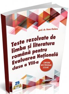 Teste rezolvate la limba si literatura romana clasa a VIII-a