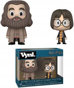 Set 2 figurine - Harry Potter - Rubeus Hagrid and Harry Potte