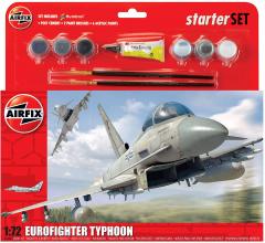 Jucarie - Airfix: Kit constructie avion Eurofighter Typhoon 1:72