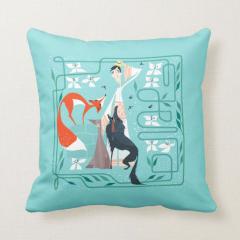 Perna decorativa - Omul, vulpea si lupul 