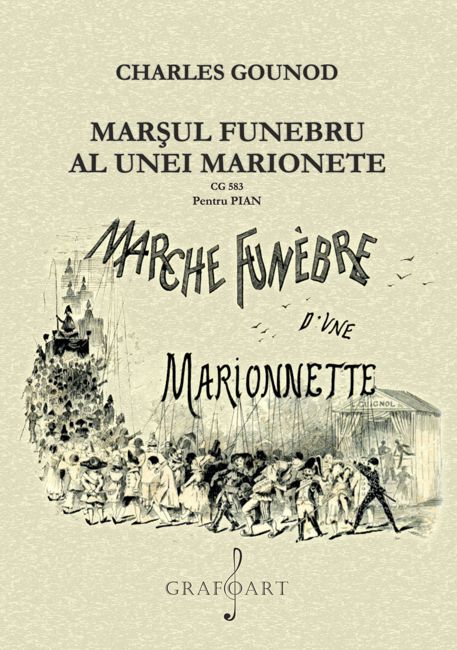 Charles Gounod - Marsul funebru al unei marionete CG 583 - pentru pian