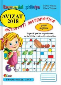 Domeniul Stiinte - Activitati matematice , grupa mijlocie