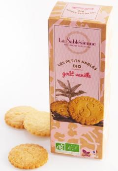 Biscuiti - Les Petits Sables BIO - Vanille, 110 g