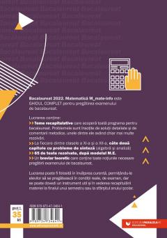 Bacalaureat 2022. Matematica M_Mate-Info