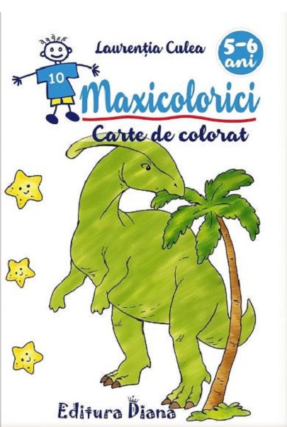 Maxicolorici. Carte de colorat 5-6 ani 