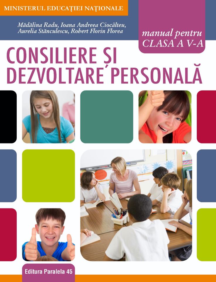 Consiliere si dezvoltare personala, Manual pentru clasa a V-a