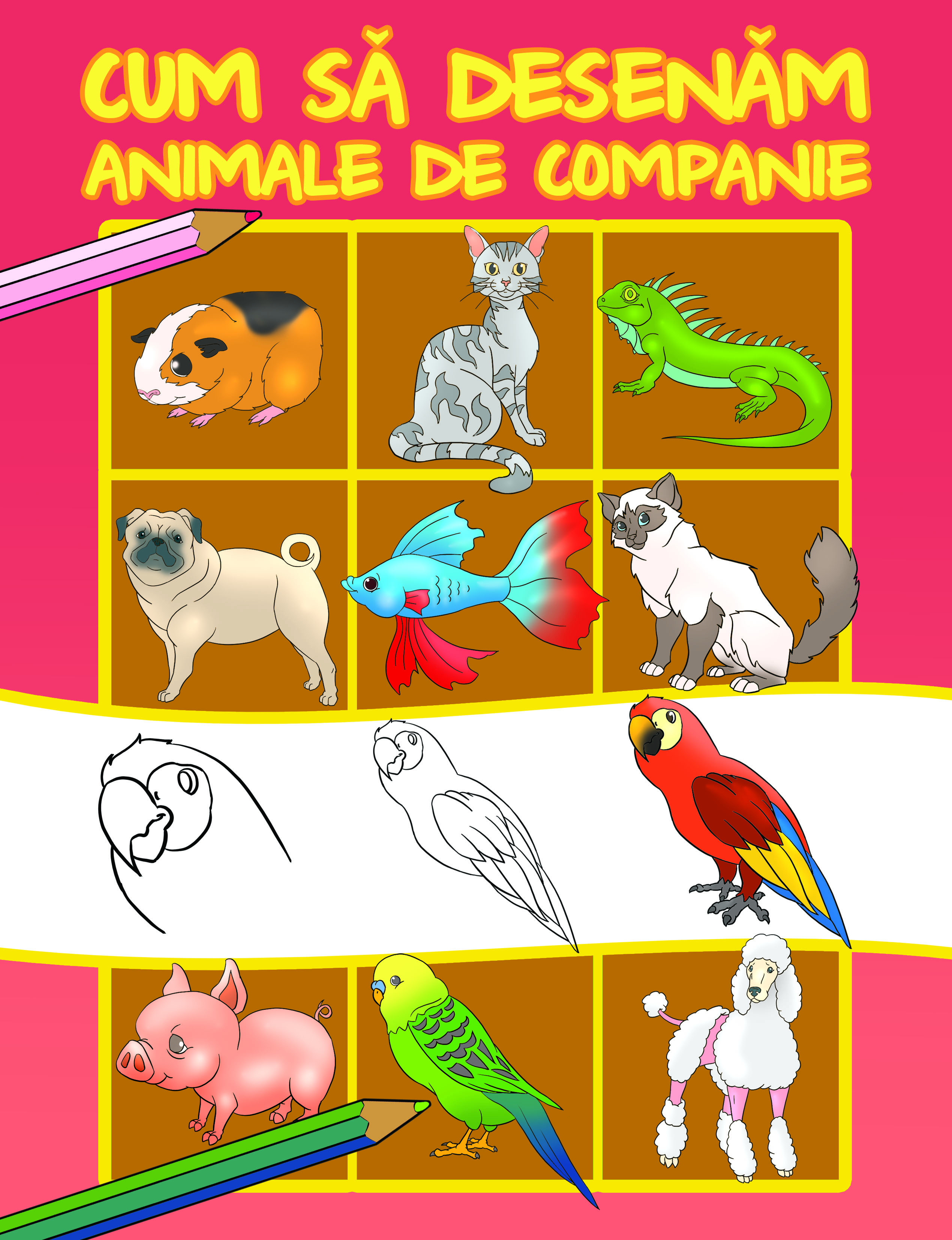 Cum sa desenam animale de companie