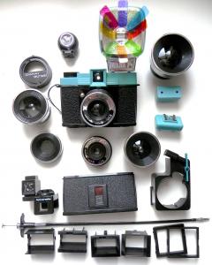 Kit aparat foto -  Diana+ Deluxe Kit