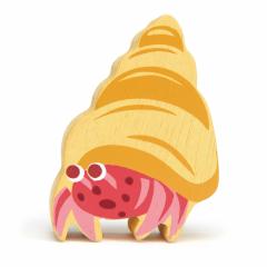 Figurina din lemn - Hermit Crab