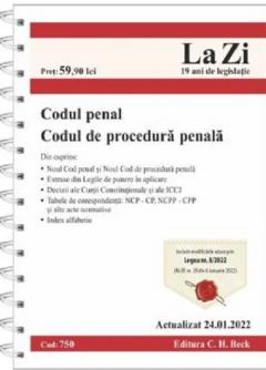 Codul penal si Codul de procedura penala