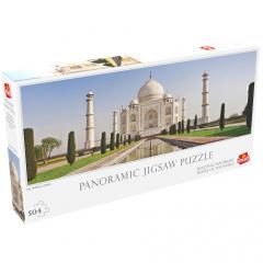 Puzzle 504 piese - Panoramic - Taj Mahal din India