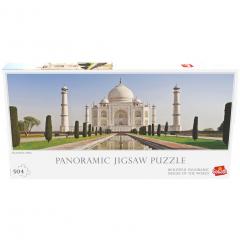 Puzzle 504 piese - Panoramic - Taj Mahal din India