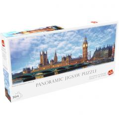 Puzzle 504 piese - Panoramic - Parlamentul din Londra