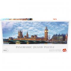 Puzzle 504 piese - Panoramic - Parlamentul din Londra