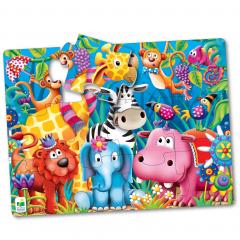 Puzzle 12 piese - Jungle Friends