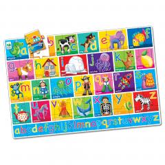 Puzzle 50 piese - Jumbo Floor - Alphabet