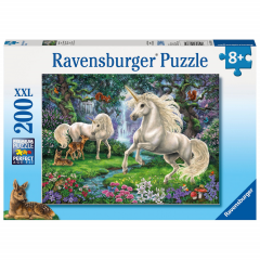 Puzzle - Unicornii mistici, 200 piese